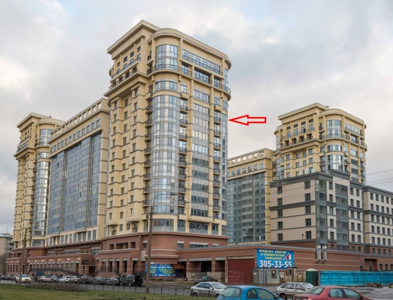 4-к квартира, 154 м2, 12/17 эт.