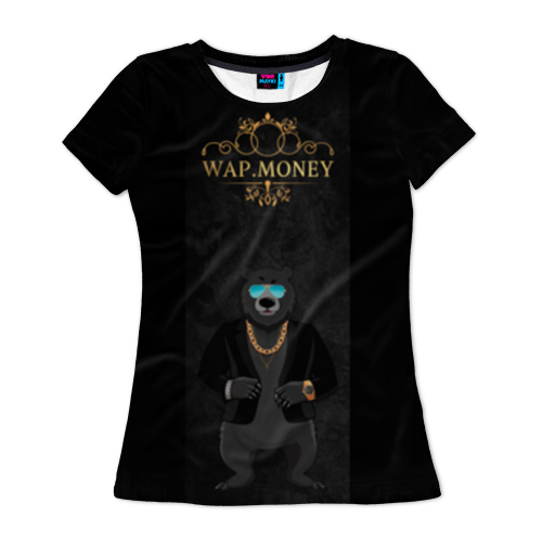 Женская коллекционная майка #WapClickStyle