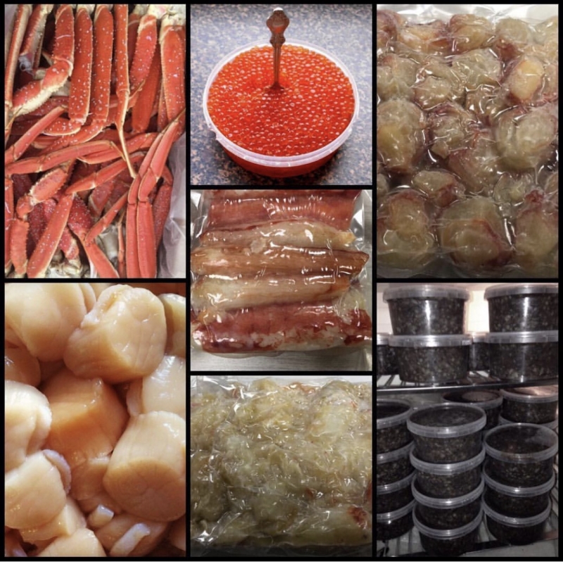 Морепродукты из Владивостока!