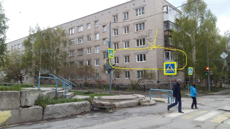3-к квартира, 51 м2, 2/5 эт.