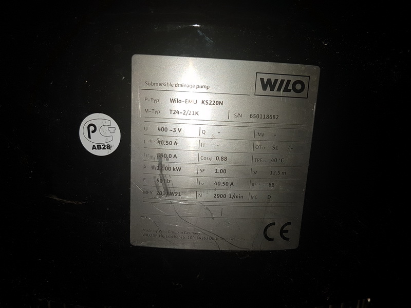 Погружные дренажные насосы Wilo