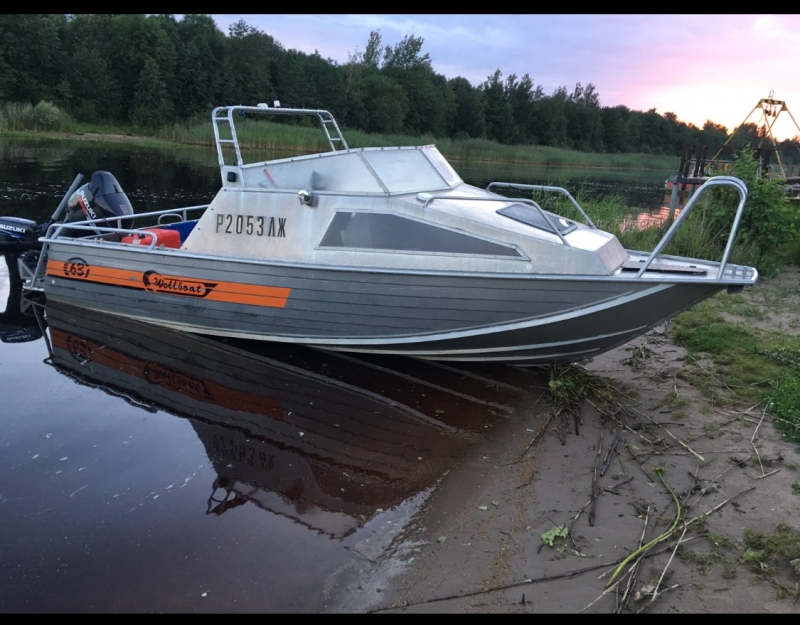Лодка wellboat 63р Лодка wellboat 63р