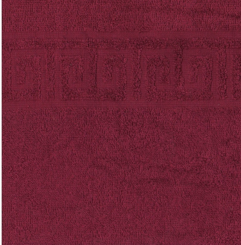 Полотенца махровые 70*140 темно лиловые