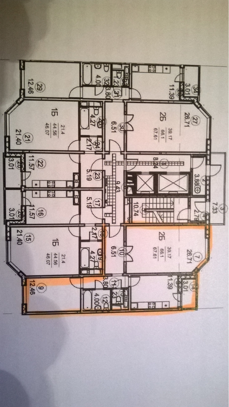 Продаю 2-к квартира, 68 м2, 14/19 эт. в Долгопрудном