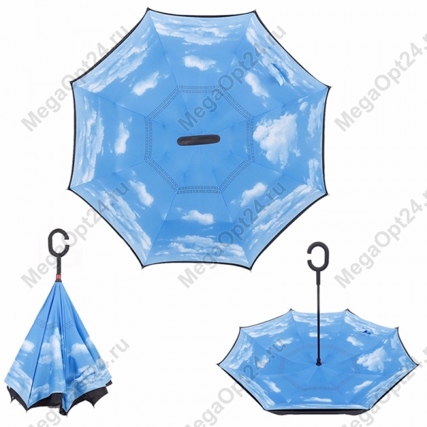 Ветрозащитный зонт Up-brella (Анти- зонт) - удобство и комфорт