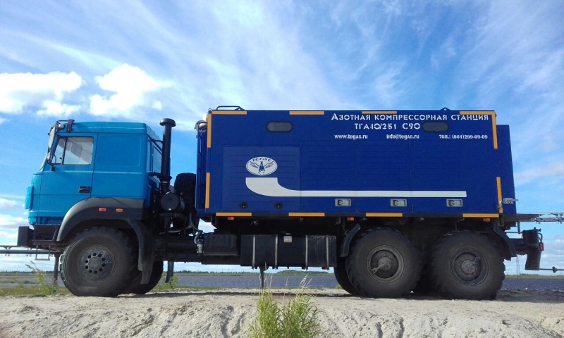 Услуги азотно-компрессорной станцией
