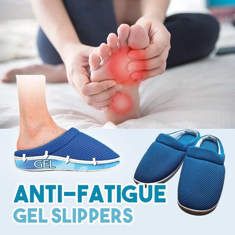 Тапочки cool bamboo anti-fatigue gel slippers