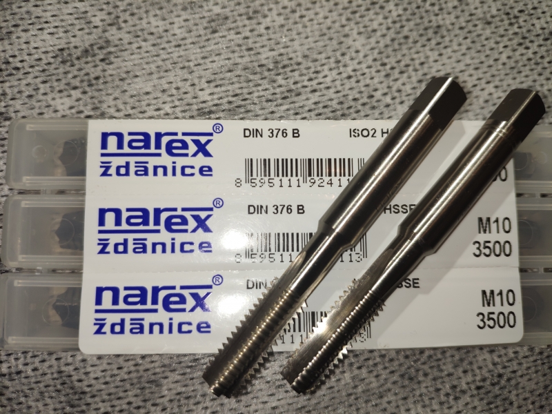 Метчики и плашки Narex Чехия, сверла и фрезы ZPS Fn