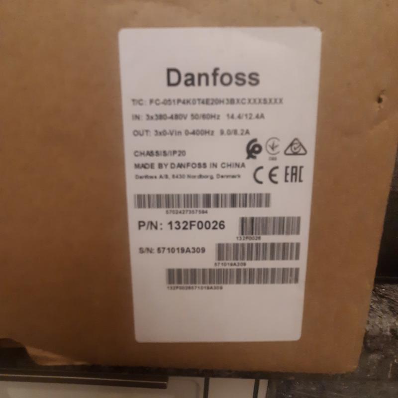 Преобразователь частоты danfoss