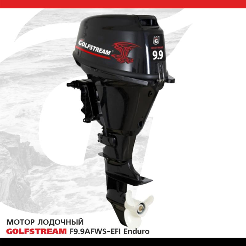 Продам лодочный мотор GOLFSTREAM F9.9AFWS-EFI Enduro