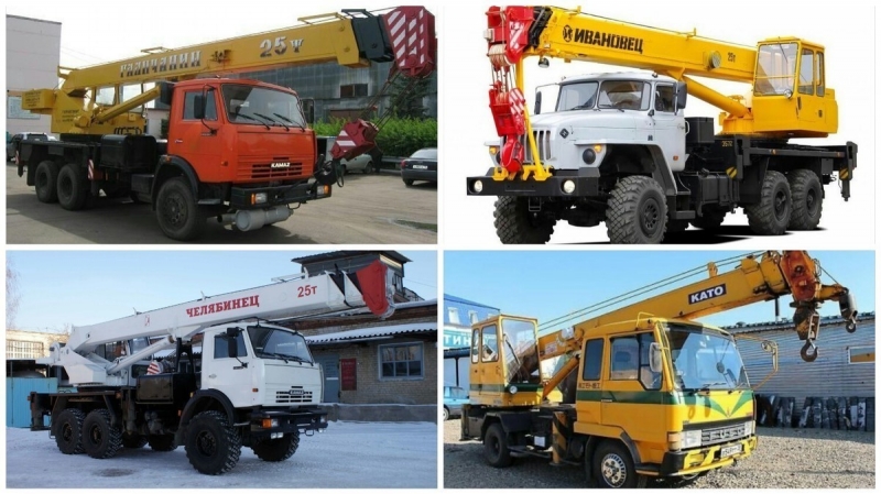 Услуги автокрана от 16-25 тонн