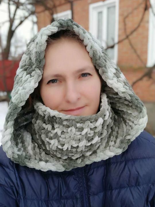 Капор ручной работы