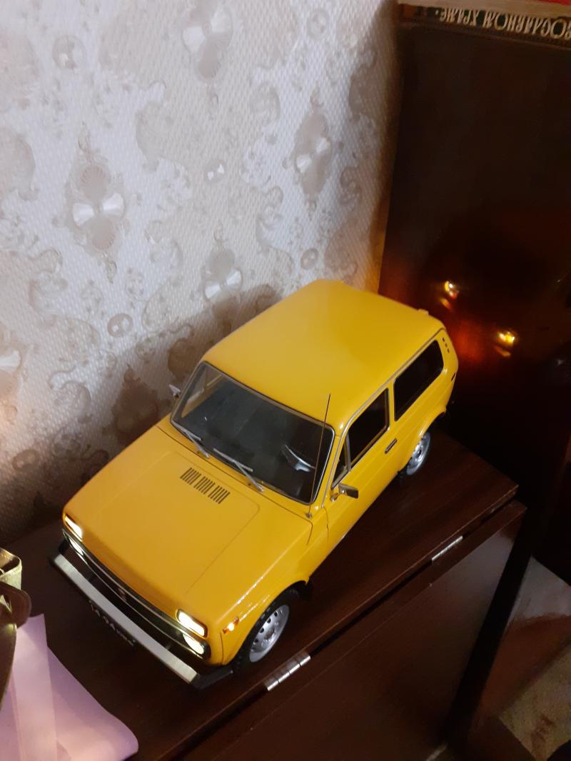НИВА МАСШТАБ 1/8 МОДЕЛЬ
