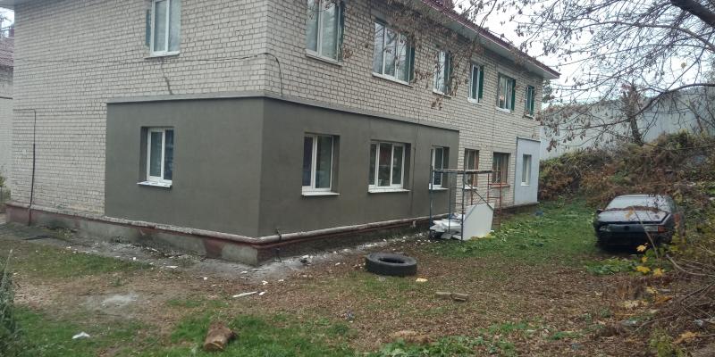 Утепление фасадов, стен.