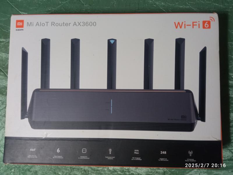 Роутер АХ3600 XIAOMI Wi-fi 6
