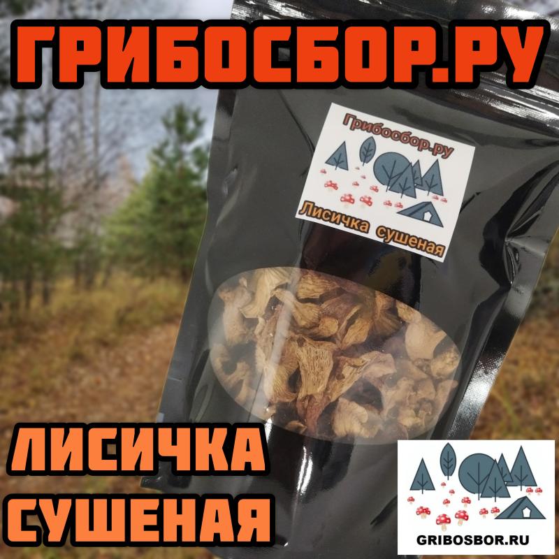 Лисичка сушеная, 100г
