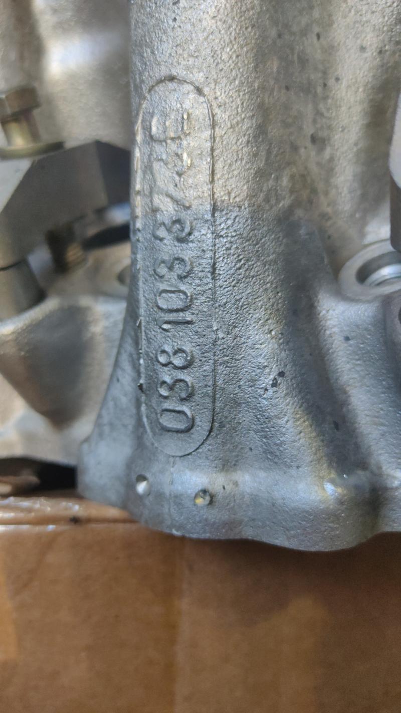 Головка блока цилиндров volkswagen