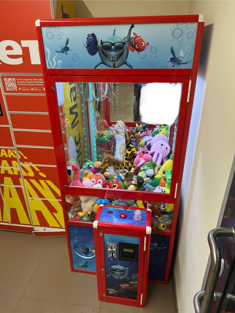 Продам аппарат с игрушками хватайка