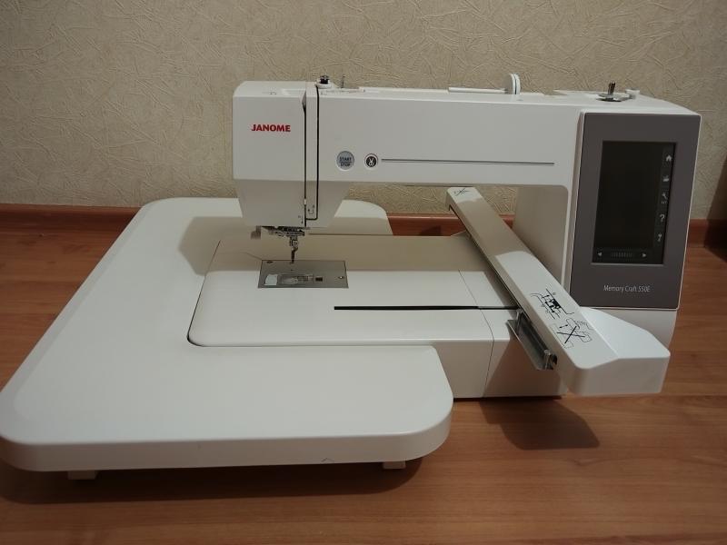 Вышивальная машина janome memory craft 550e