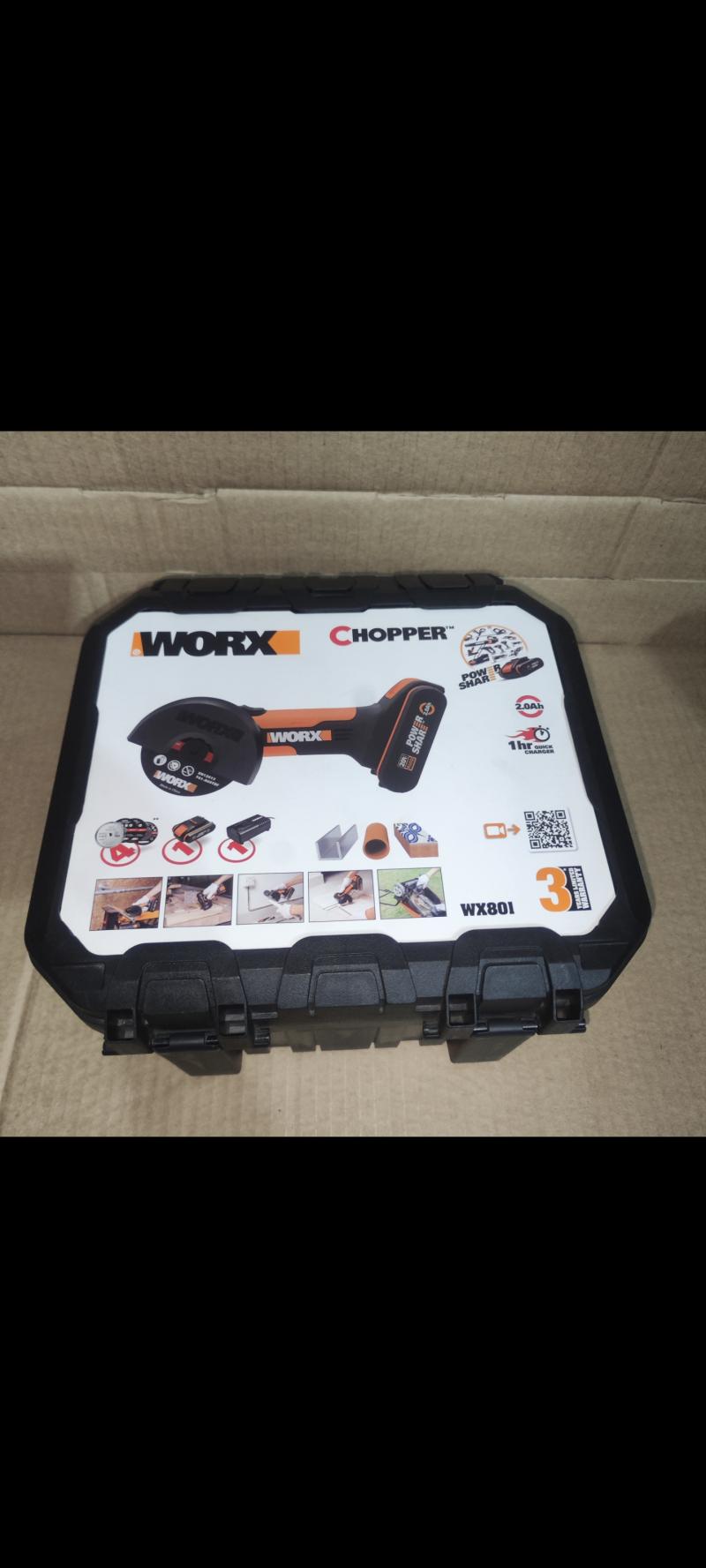 Мини-ушм worx wx801 с АКБ 2024 и Зу