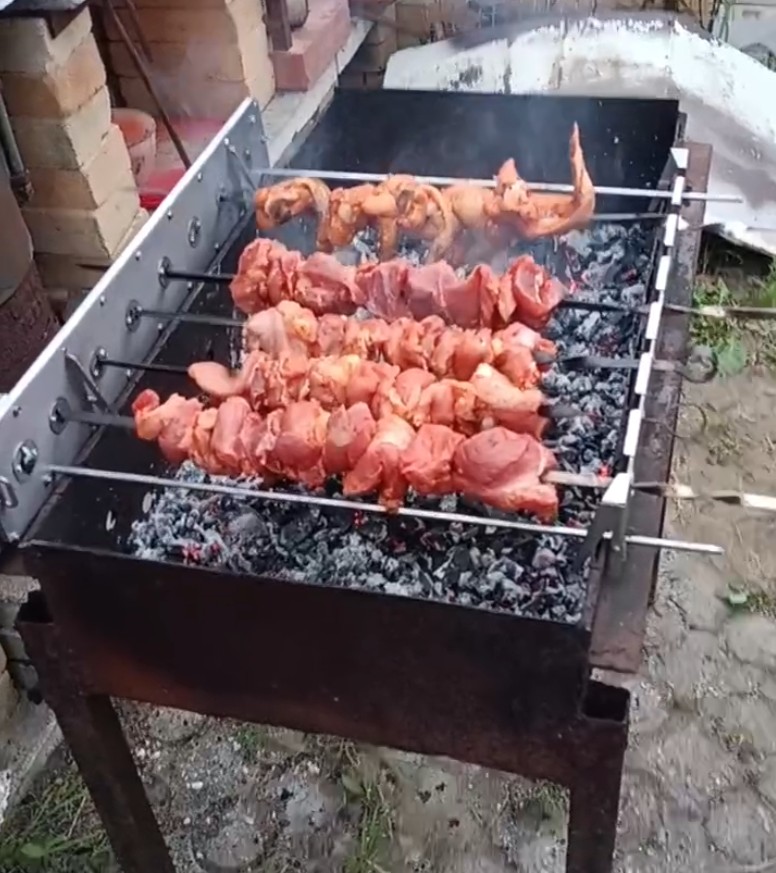 Шашлычница. Шашлычник - робот