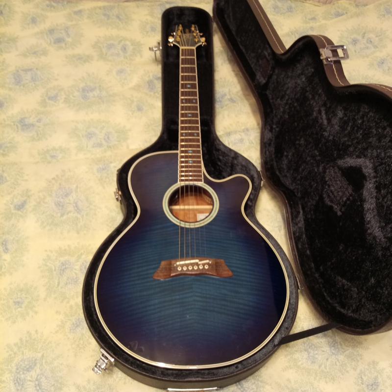 Электроакустическая гитара Takamine PT-108, Япония.
