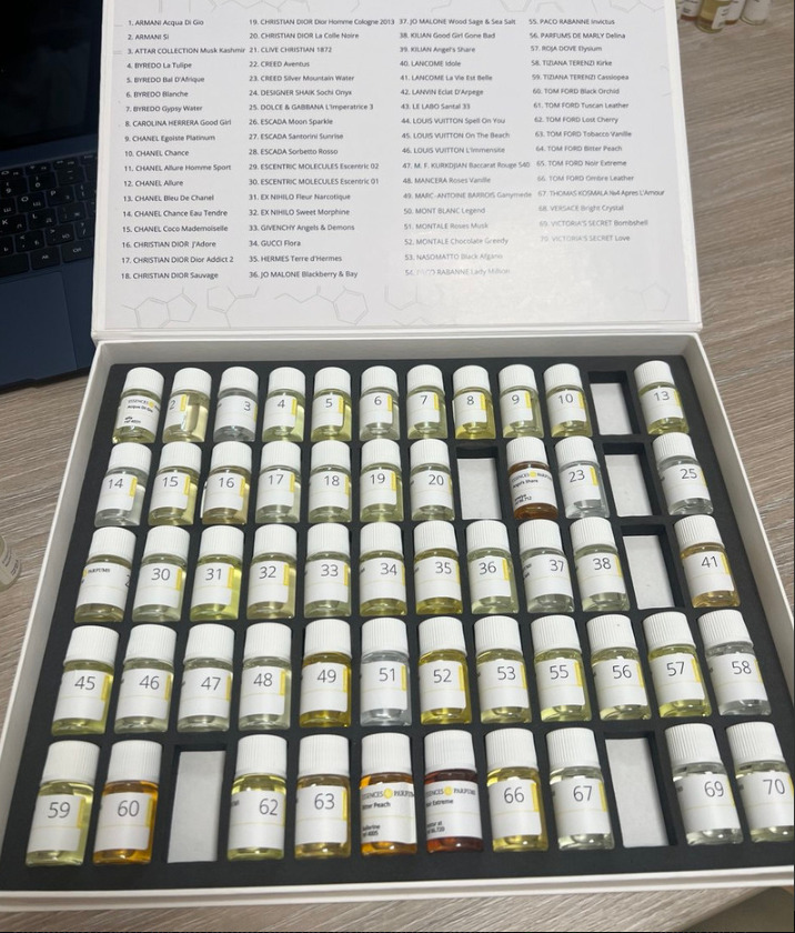 ������� ����������� ����� � ������������� ���������� Essences & Parfums