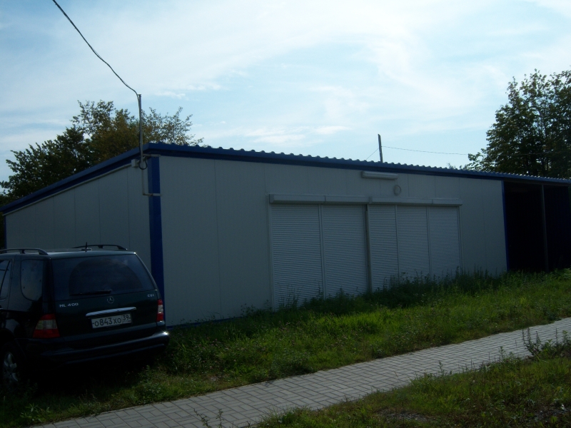 Магазин(остановочный комплекс).