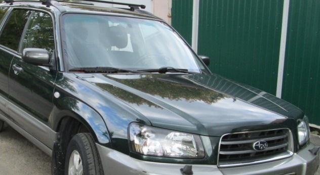 Продаётся Subaru,Forester 2005г. тёмно зеленого цвета с МКП в ид-м раб-ч сост-и