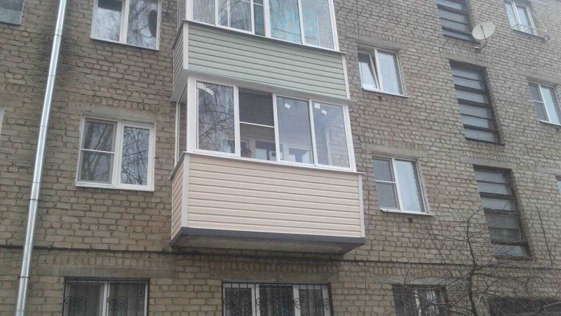 Остекление балконов и лоджий, окна ПВХ