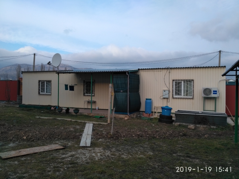 Времянка, домик 45 м2, все удобства, самовывоз из Щебетовки