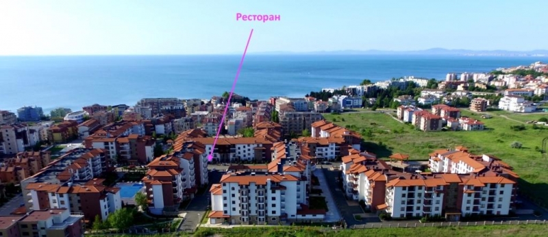Действующий ресторан на морском побережье Болгарии