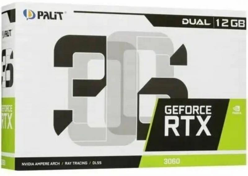  Palit NVIDIA GeForce RTX 3060 DUAL 12 GB