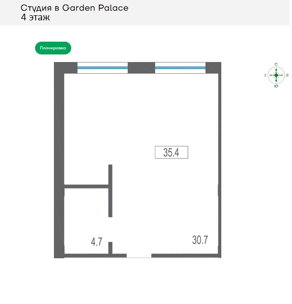 1- , 35,4 2, 4/8 .  Garden Palace