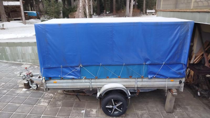 Прицеп для перевозки снегохода квадроцикла МЗСА 817718