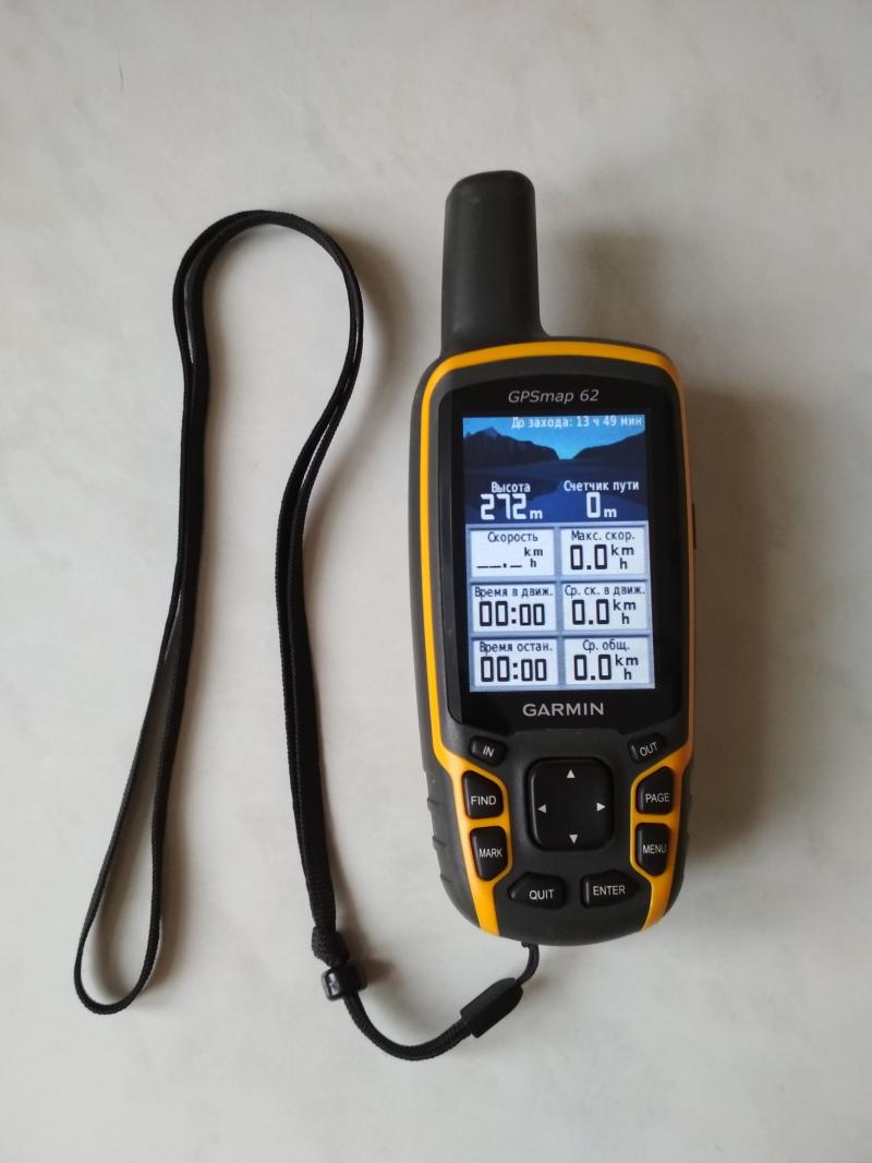 ��������� GARMIN GPSmap 62