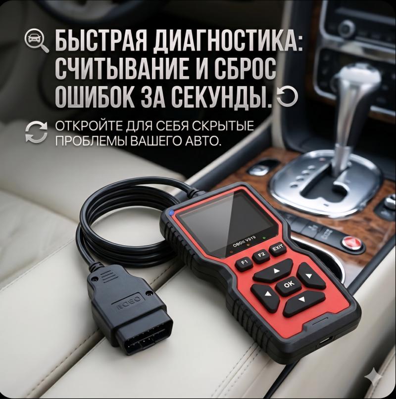 ���������� OBD2 V519 ����������� ������ ����. ����