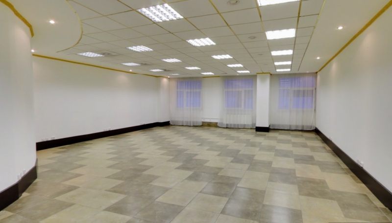 Светлый офис класса А, 100 метров