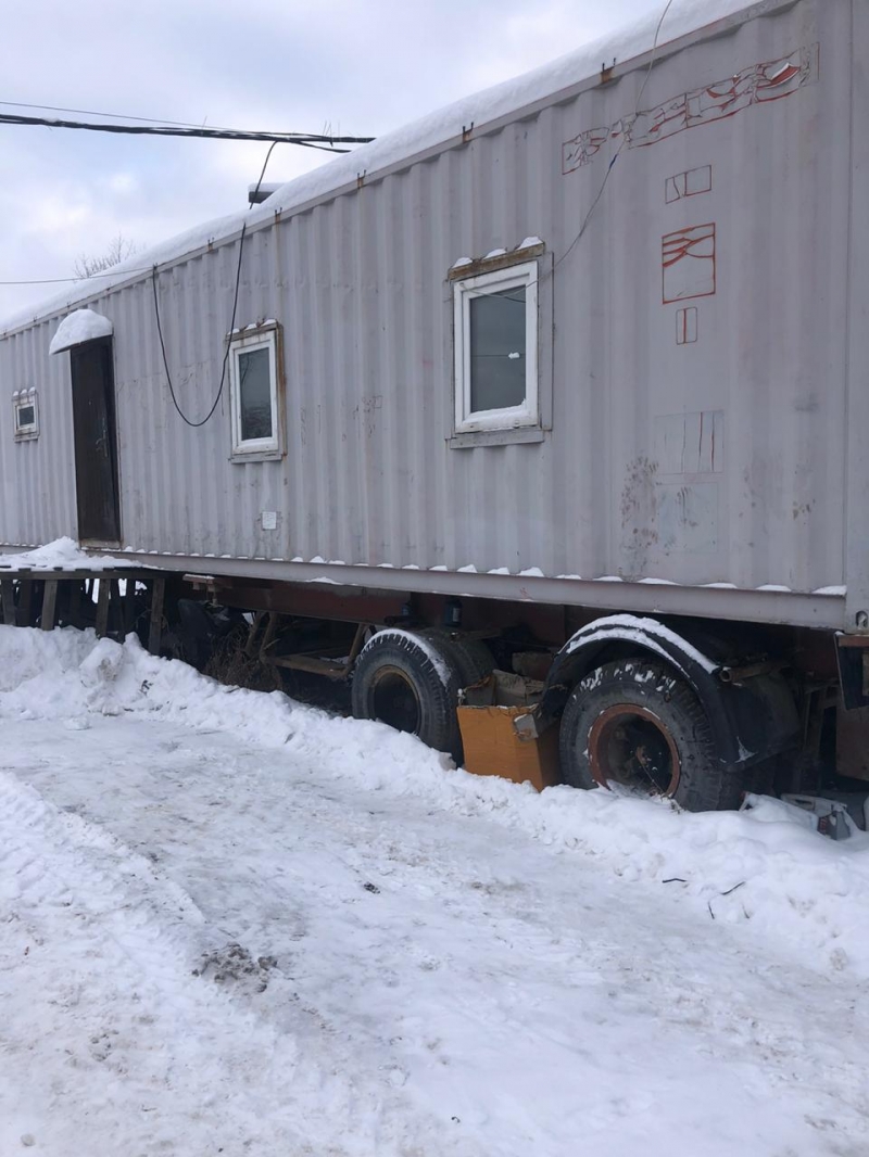 Бытовка строительная 12м на 2,4 м