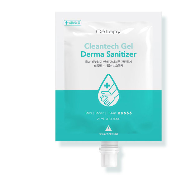 Антисептик для рук Cellapy Cleantech Gel Derma Sanitizer