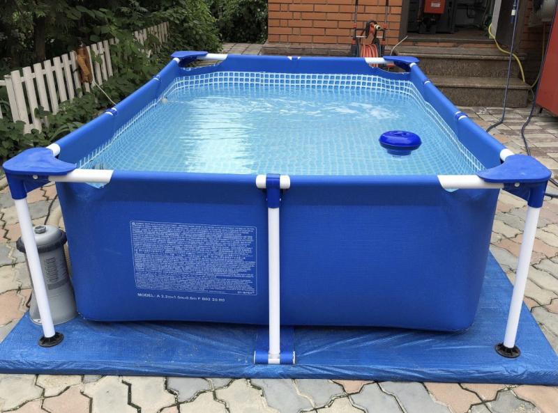Каркасный бассейн Intex 220x150x60