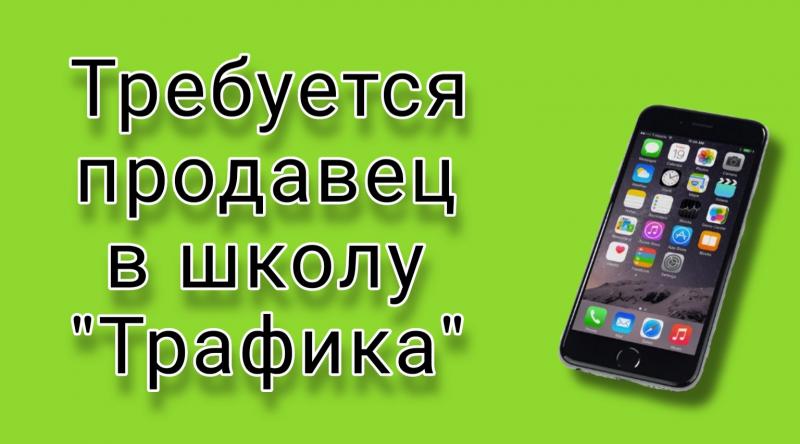Продавец в школу "Трафика"