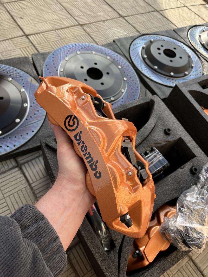 Новая тормозная система, тормоза Brembo GT6, GT4