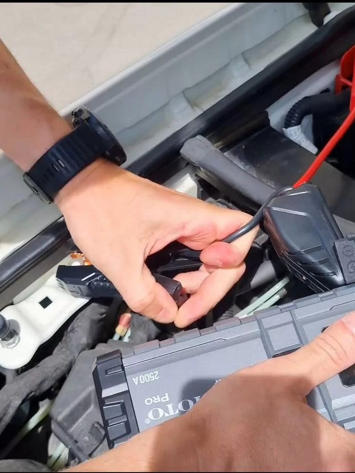 Прикурить автомобиль