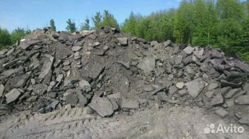 Продажа асфальтового боя, асфальтовой крошки, песка, чернозёма, грунта