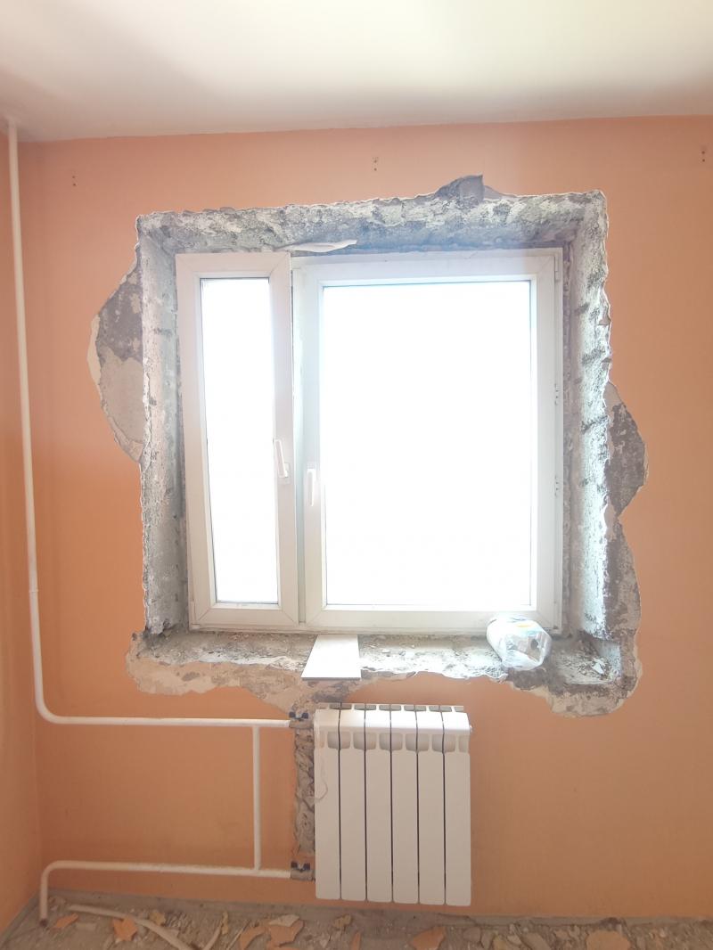 Окна балконная дверь