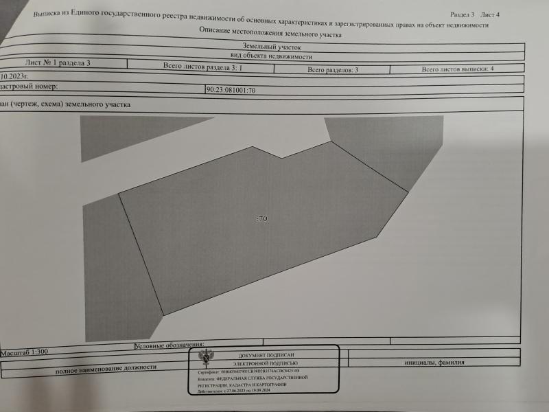 Продам участок в СОТ Капсель Таврида