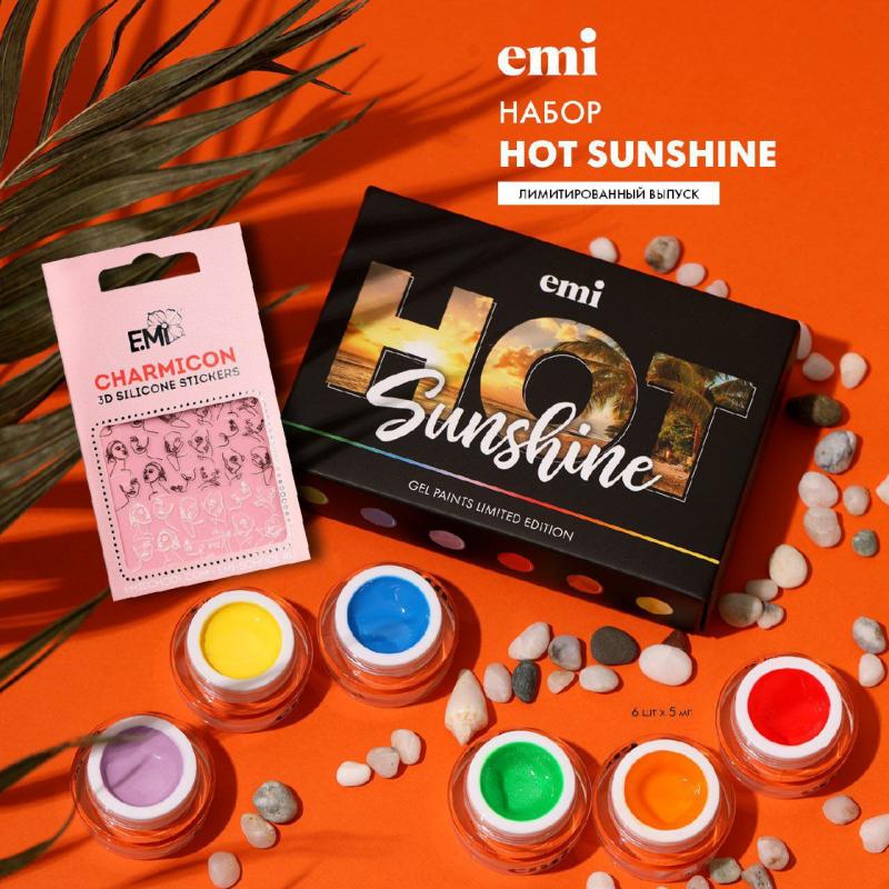 Набор гелиевых красок E.mi Hot SunShine