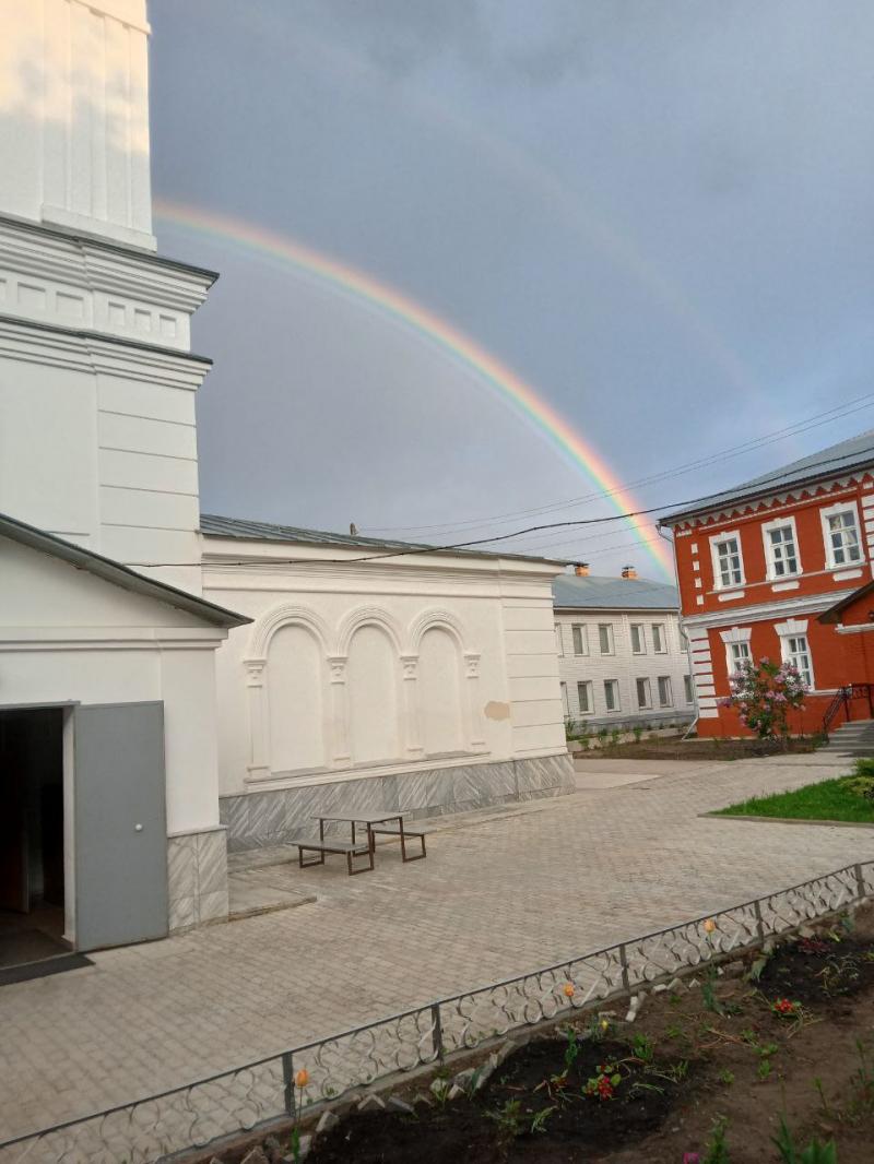 Оранжерея в монастыре