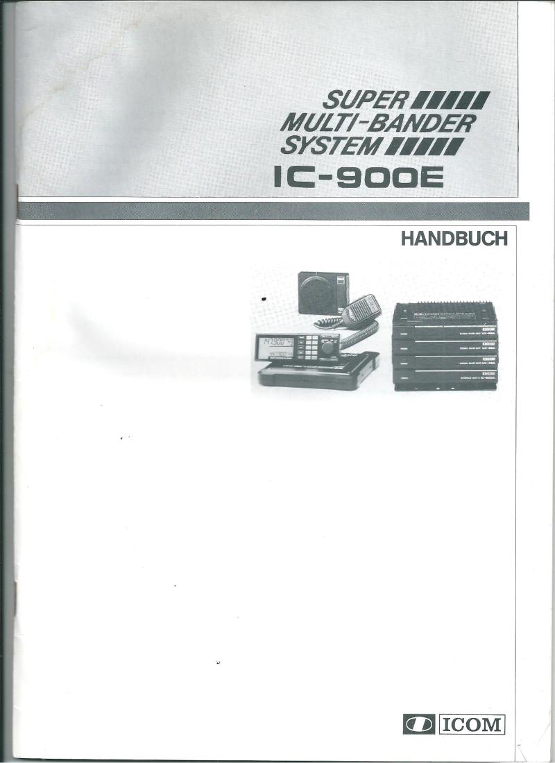 радиостанции IC900E